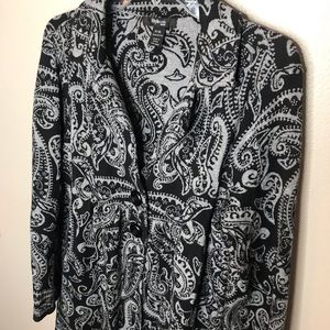 Gently loved Style & Co. Sweater Jacket PXL